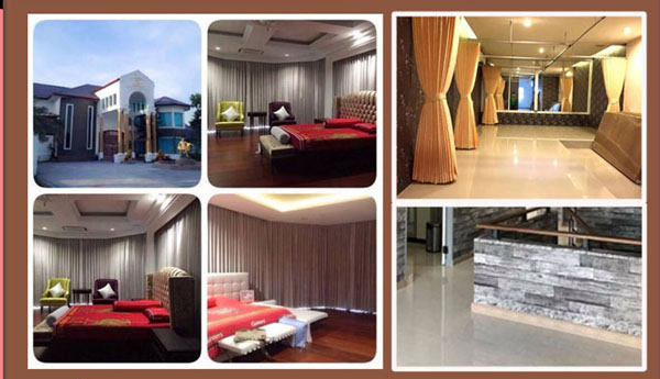 ผ้าม่าน ฉากกั้นห้อง