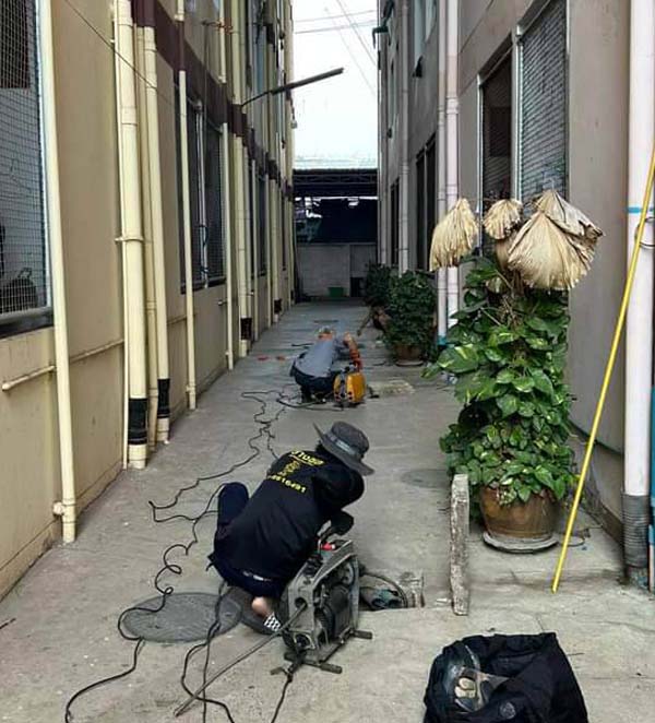 ซ่อมท่อตัน ท่อแตก ระบบระบายน้ำ ภาพที่ 7