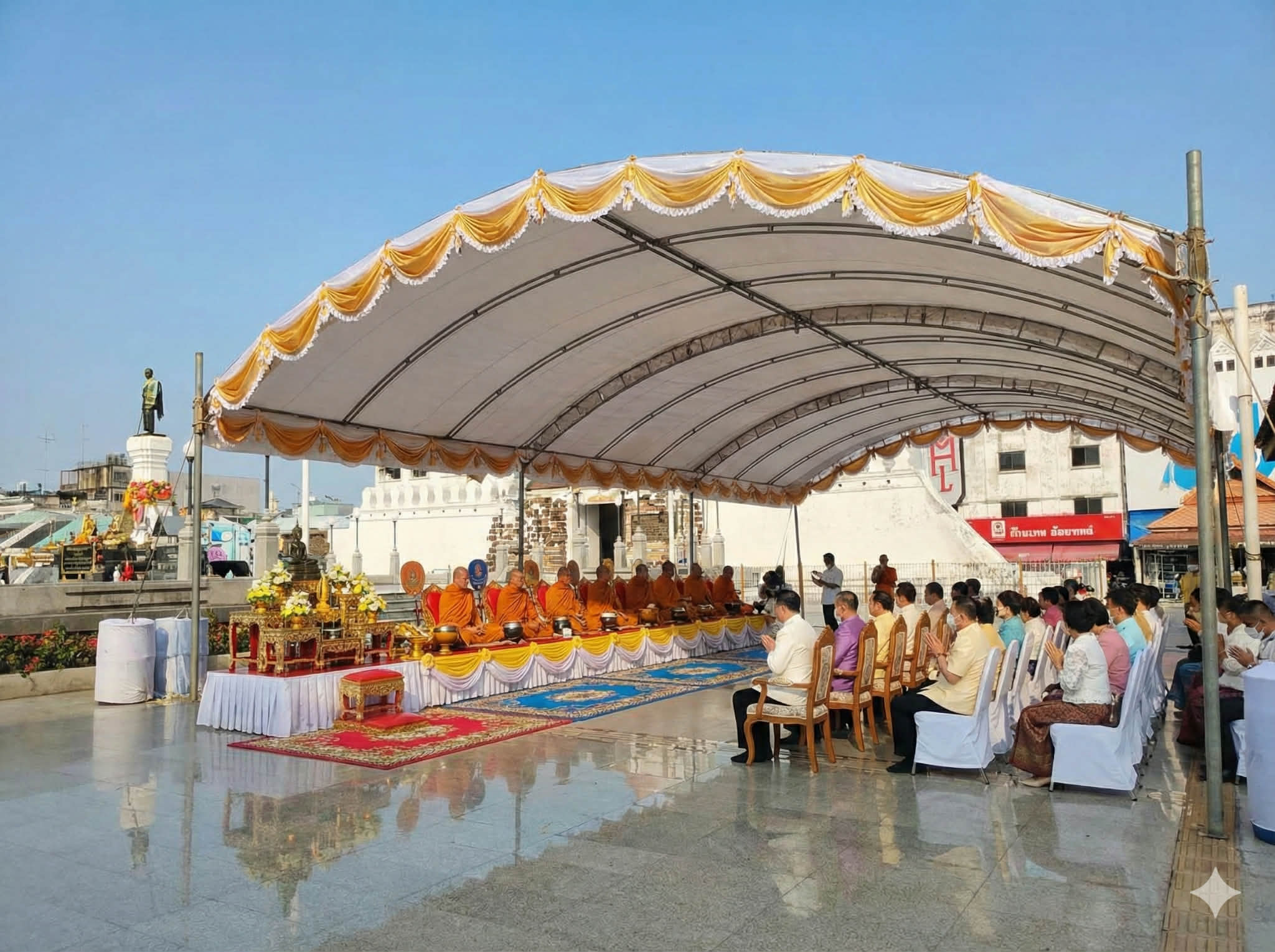 จัดทำบุญบ้าน เลี้ยงพระ งานมงคล ภาพที่ 7